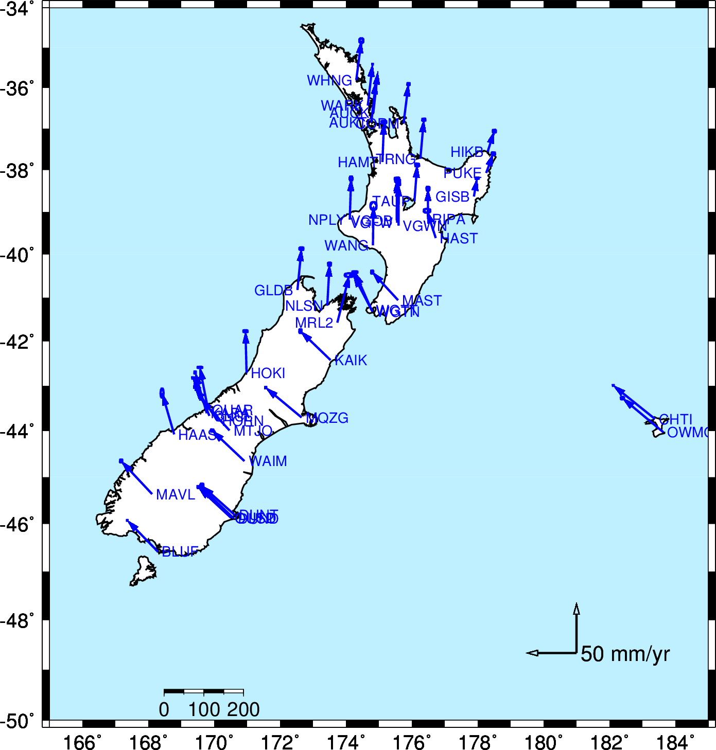 CMB has no stations in New Zealand.