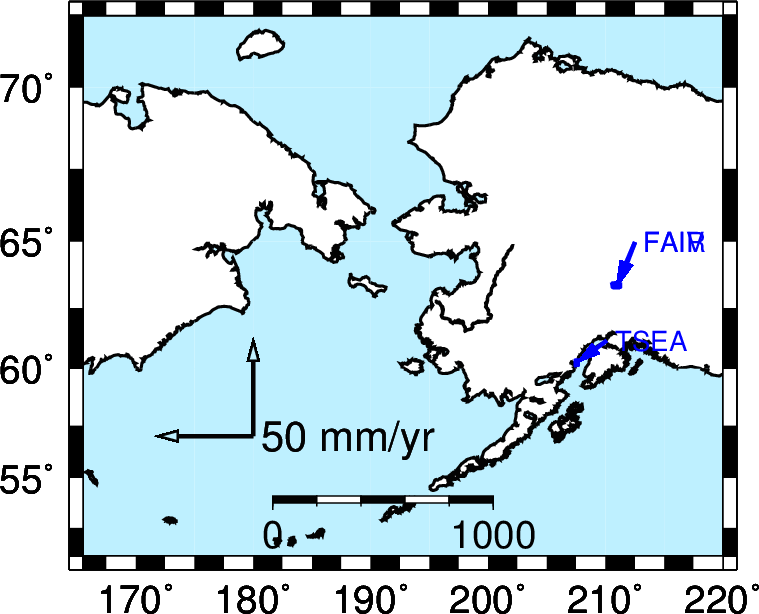 COD has no stations in Alaska.