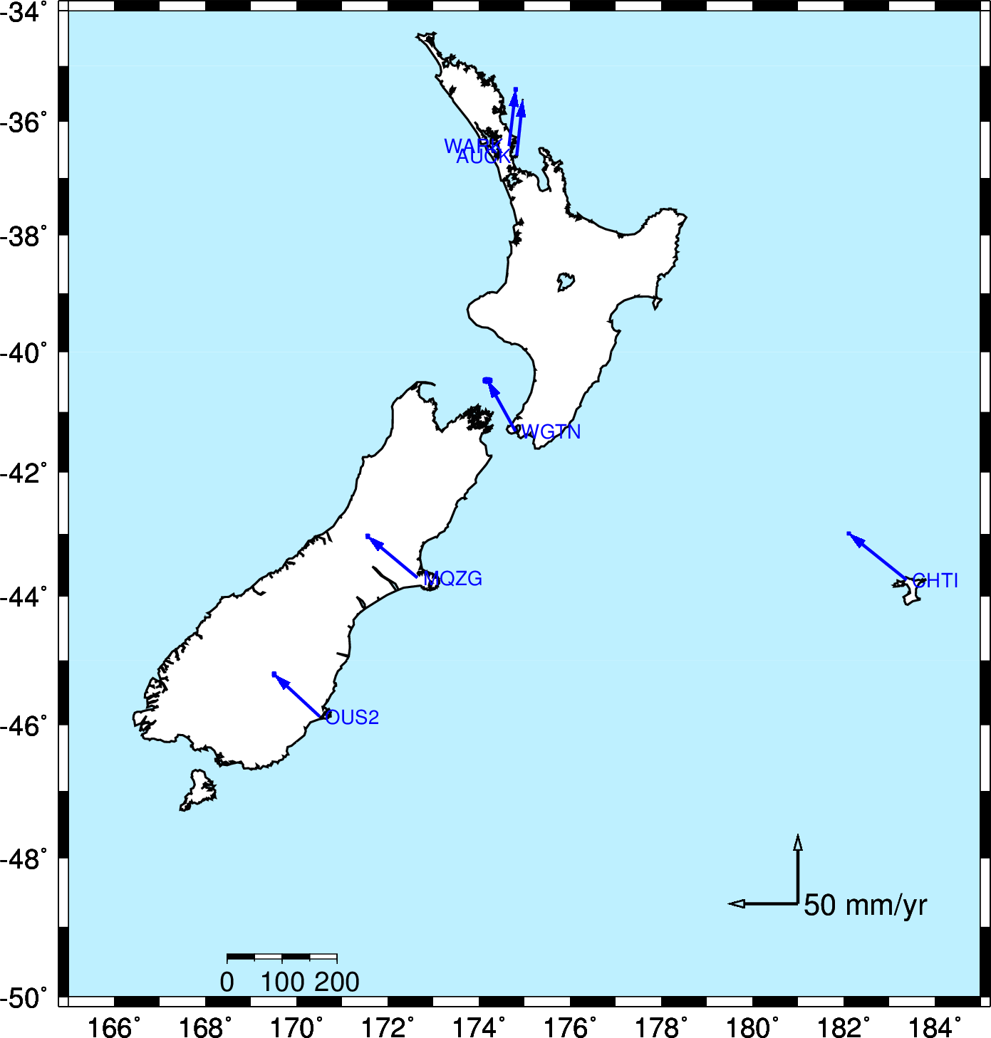 COD has no stations in New Zealand.