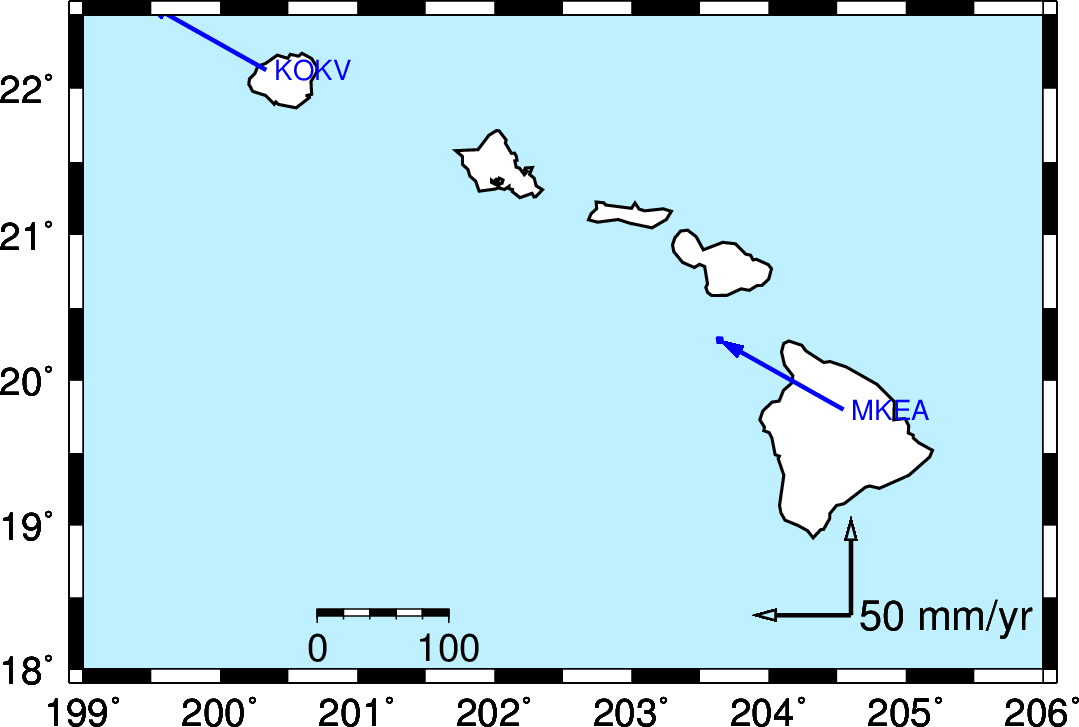 ESA has no stations in Hawaii Chain.