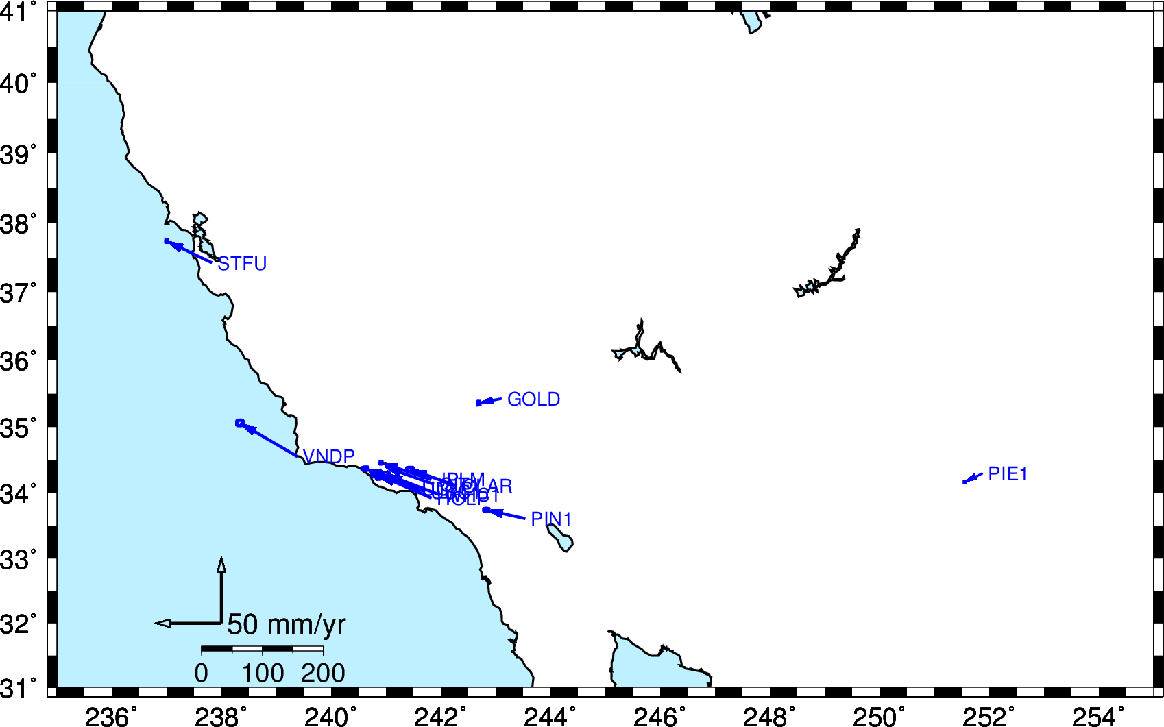 GRG has no stations in California.