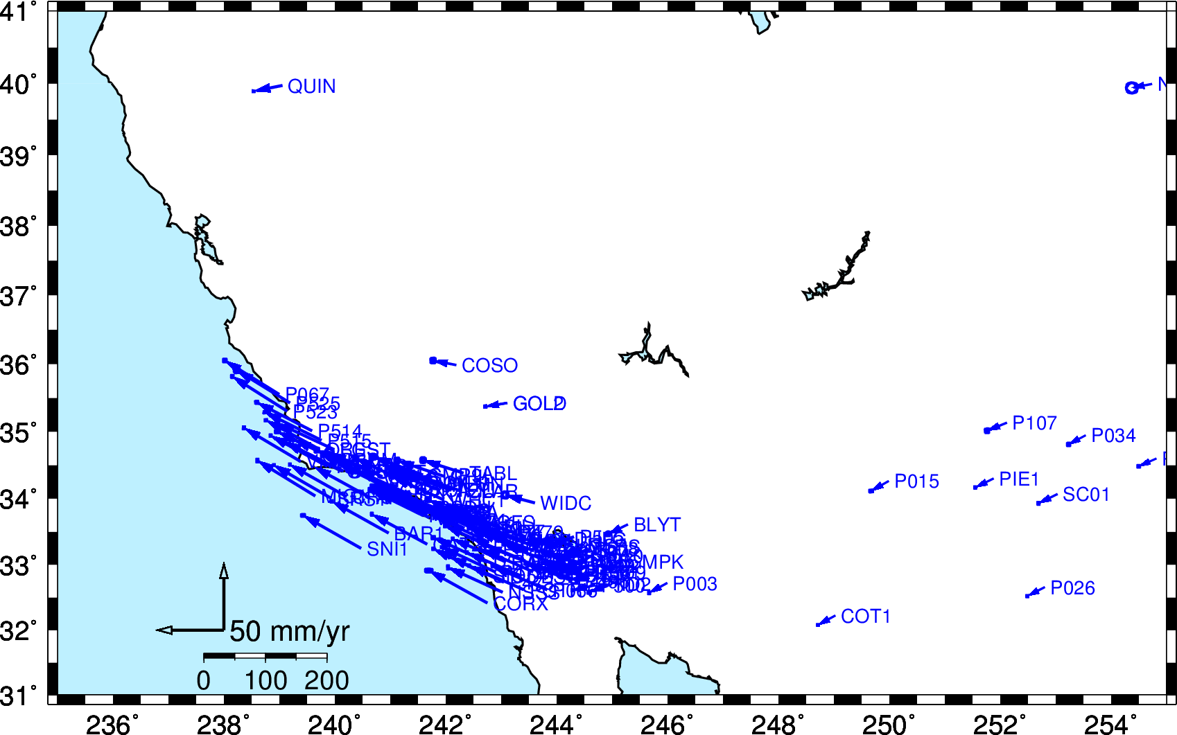 MIT has no stations in California.
