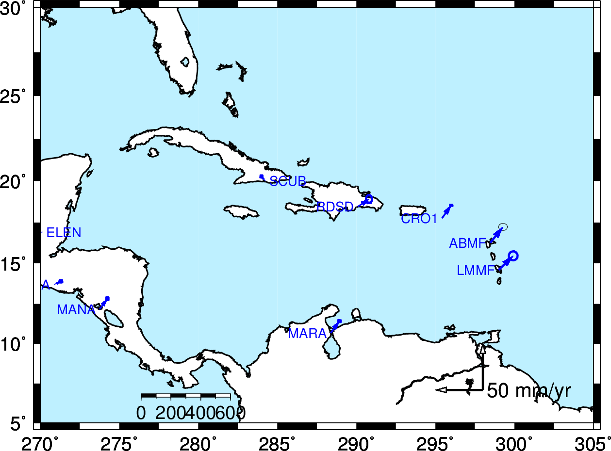 MIT has no stations in Caribbean.