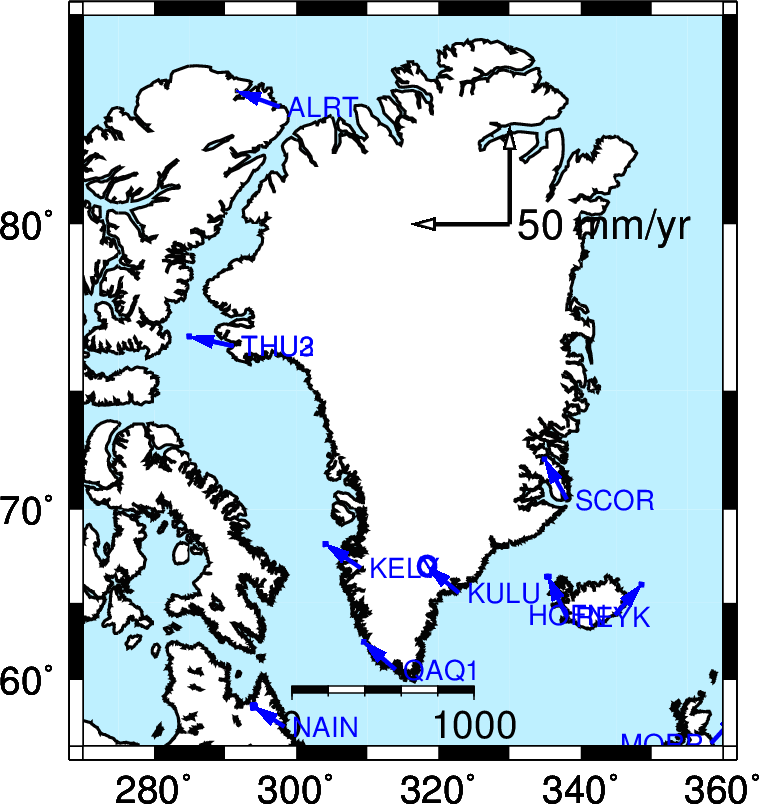 MIT has no stations in Greenland.