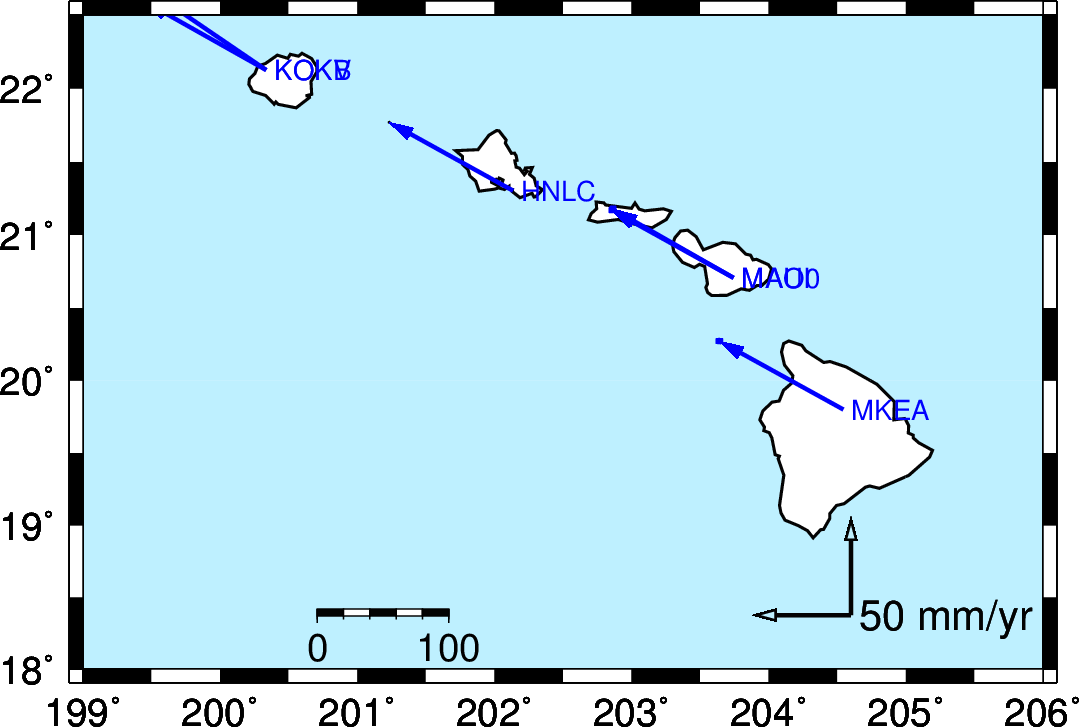 MIT has no stations in Hawaii Chain.