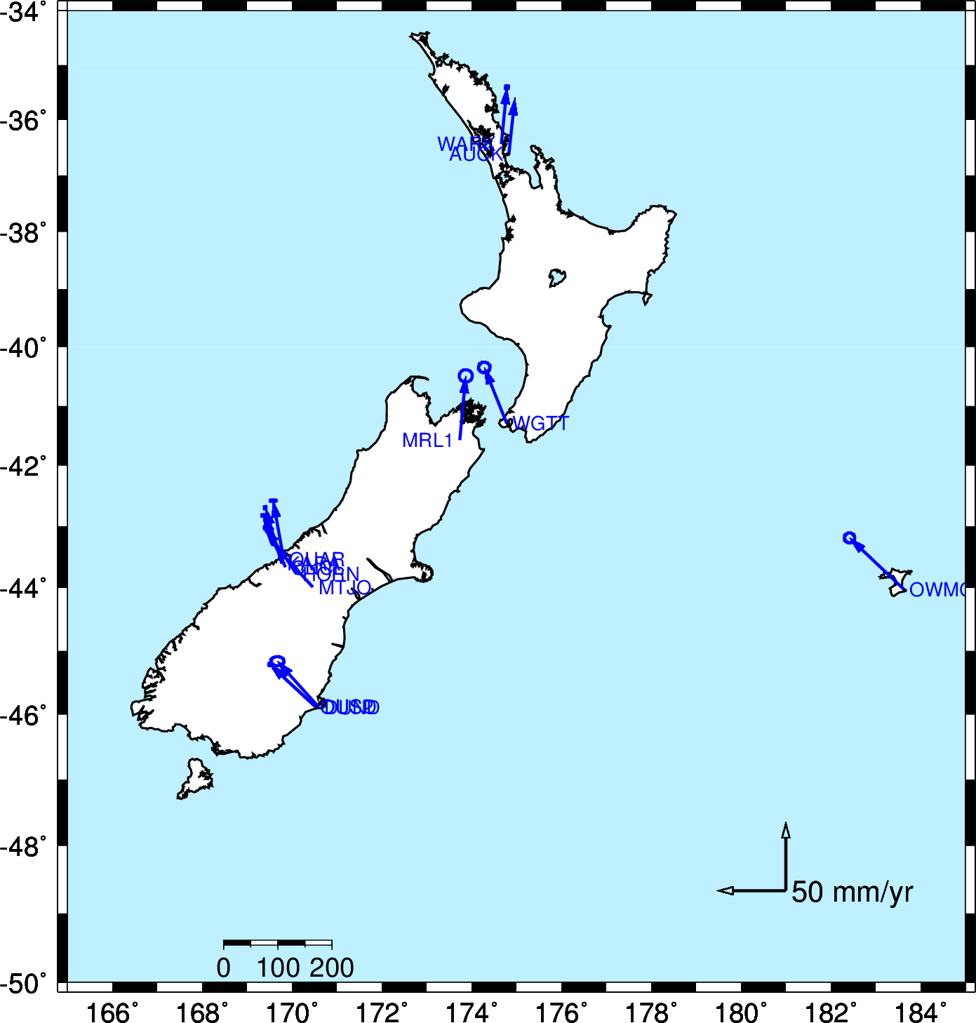 MIT has no stations in New Zealand.