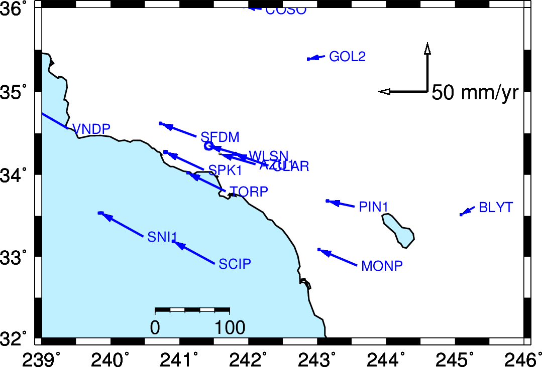 NGS has no stations in Southern California.