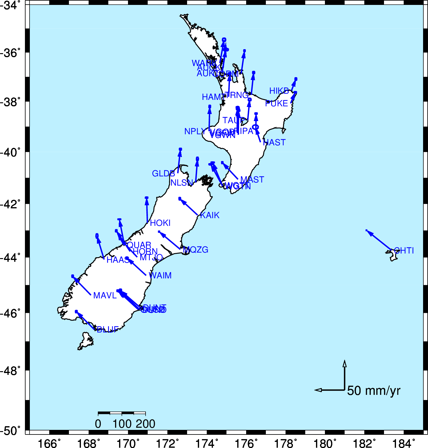 SIO has no stations in New Zealand.